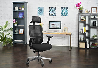 Envoke Ergonomic Chair with Headrest hover image