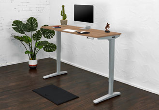 UPLIFT Custom Laminate Standing Desk, 24" Deep Desktop hover image