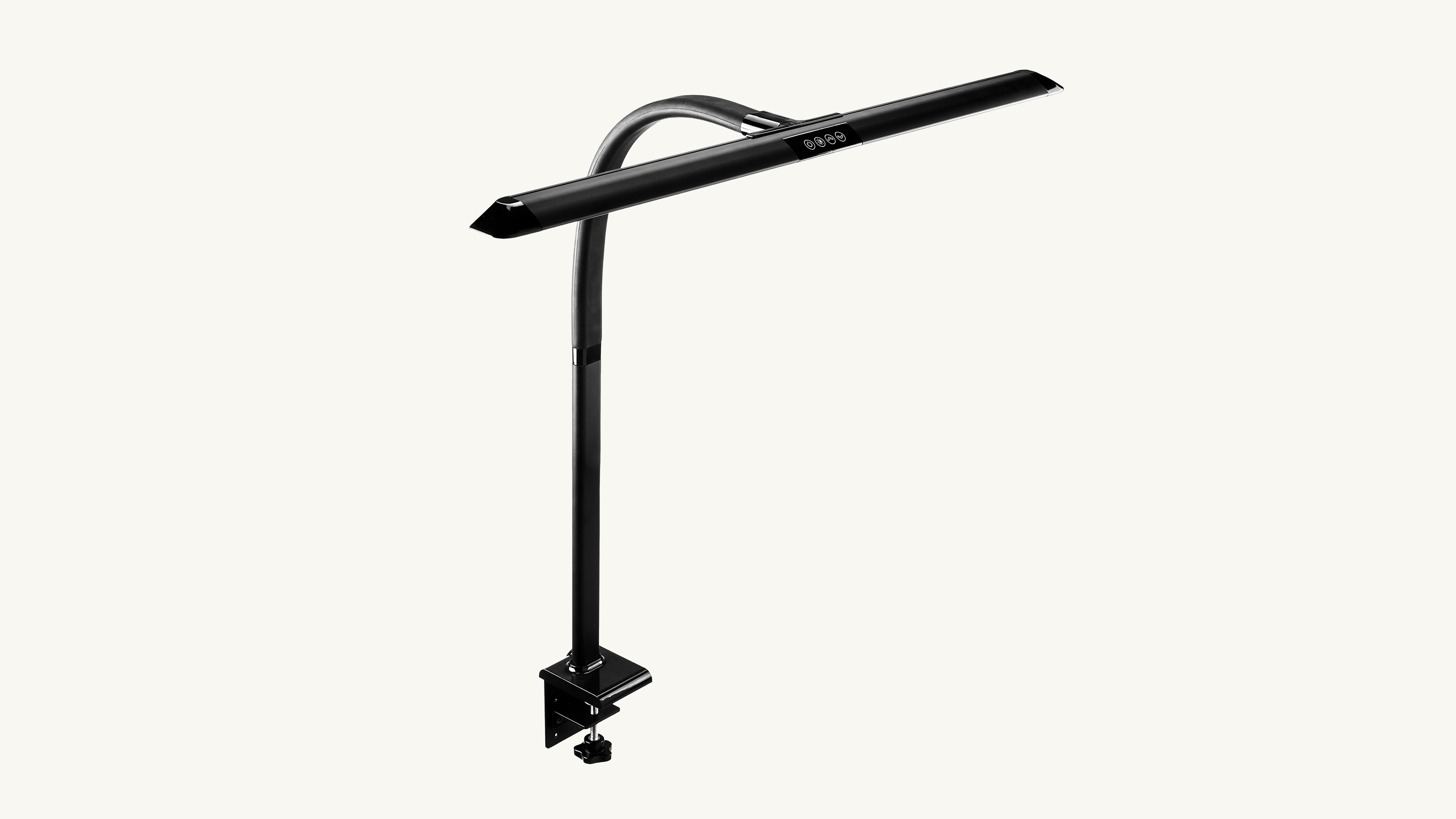 Black Sliding Flex Lamp.