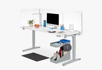 3-Sided Clear Acrylic Screen hover image