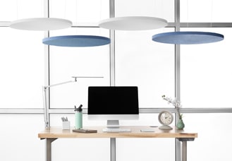 Circular Acoustic Ceiling Cloud hover image