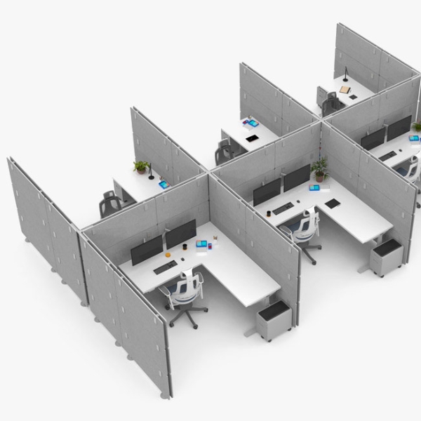 UPLIFT OneWall Cubicle Acoustic Office Partition hover image