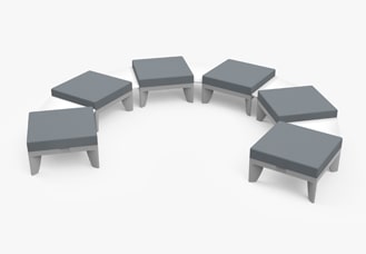 SoCo Seat without Back hover image