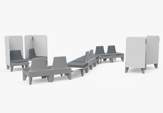 SoCo Wedge Table hover image