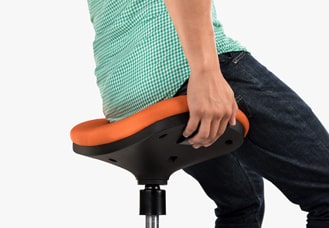 Crescent Saddle Stool hover image