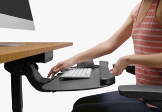 Big Ultra-Thin Keyboard Tray System hover image