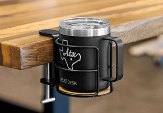 Clamp-On Cup Holder hover image