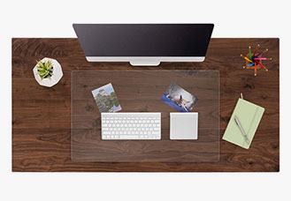 Glass Desk Blotter hover image