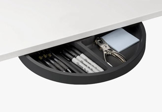 Half Circle Desk Drawer hover image