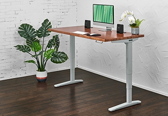 UPLIFT Reclaimed Wood Standing Desk hover image