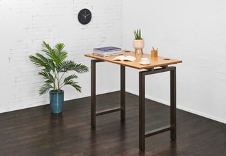 Offset Standing Height 4-Leg Table hover image