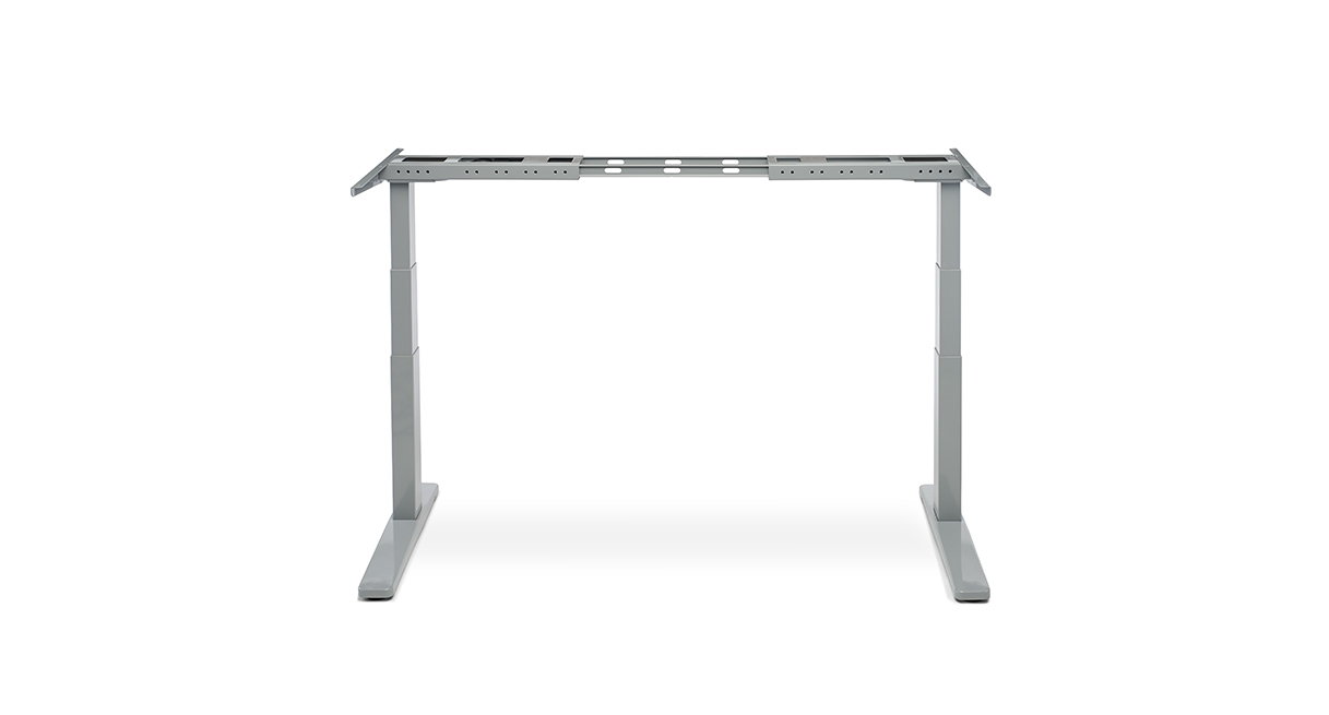 UPLIFT 2-leg standing desk frame in black