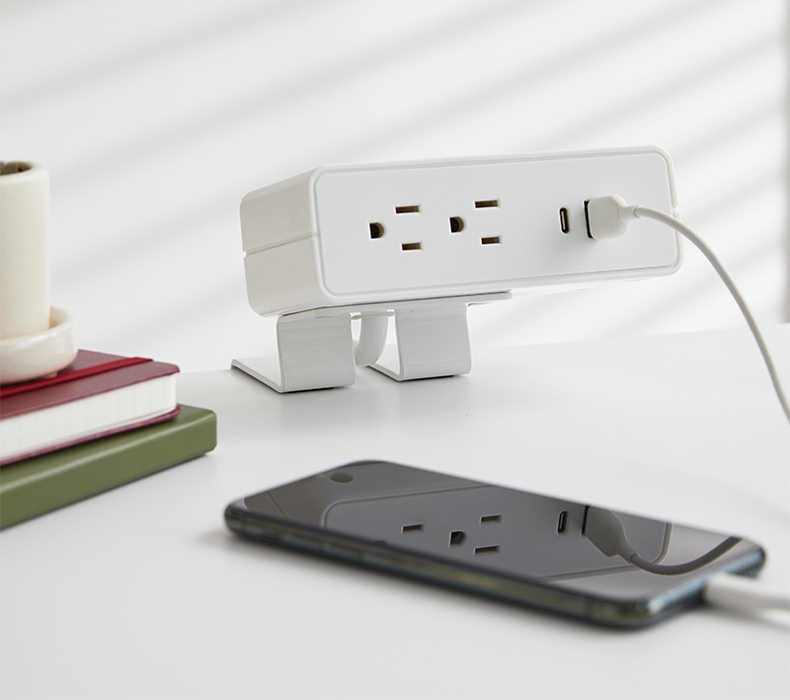 Humanscale NeatHub charging plugged in phone