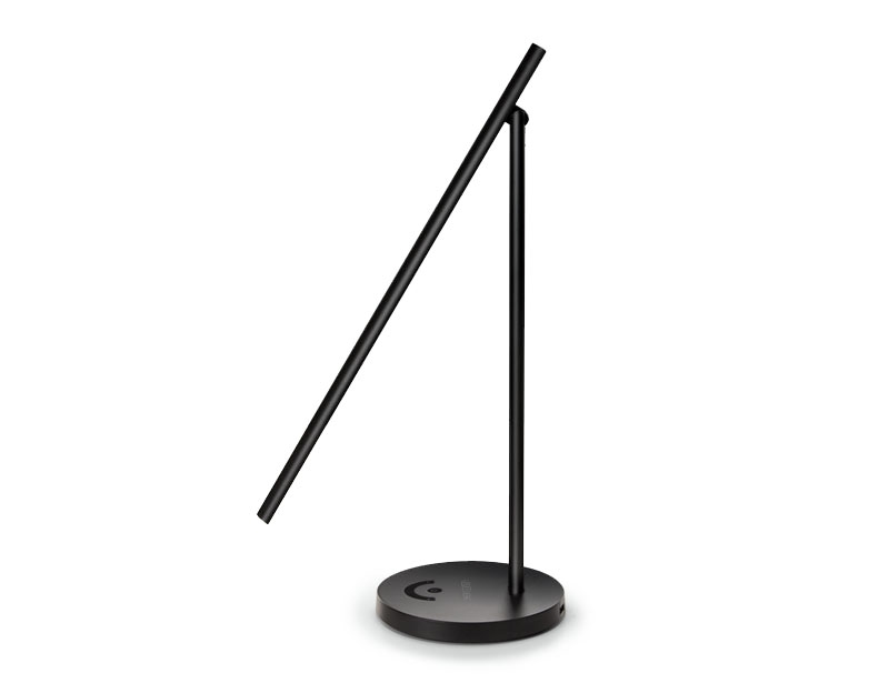 A black E3 LED Desk Lamp
