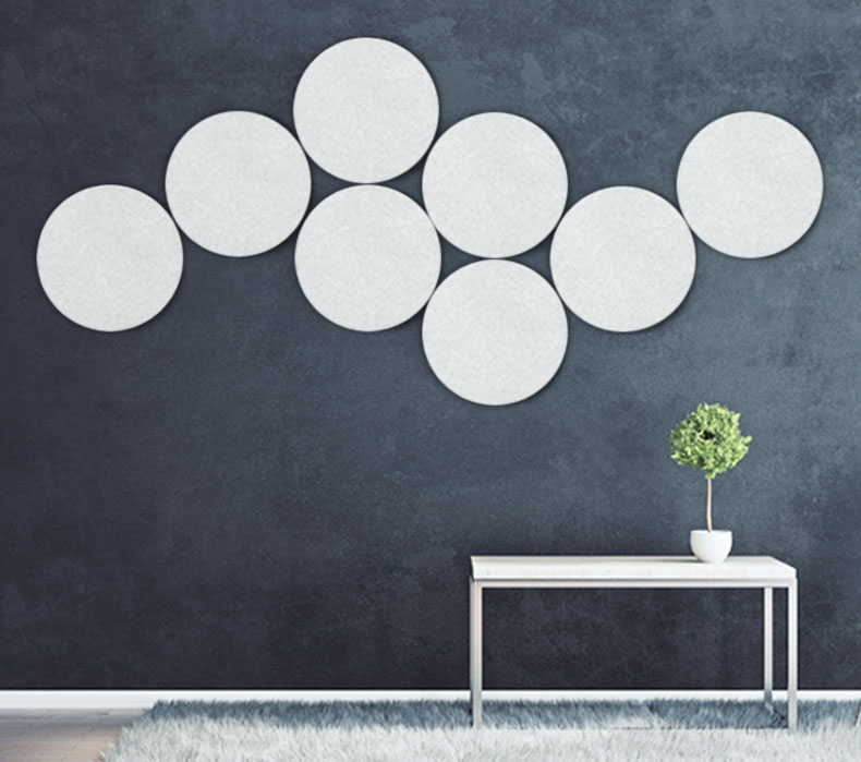Circular Acoustic Wall Panel wall mural