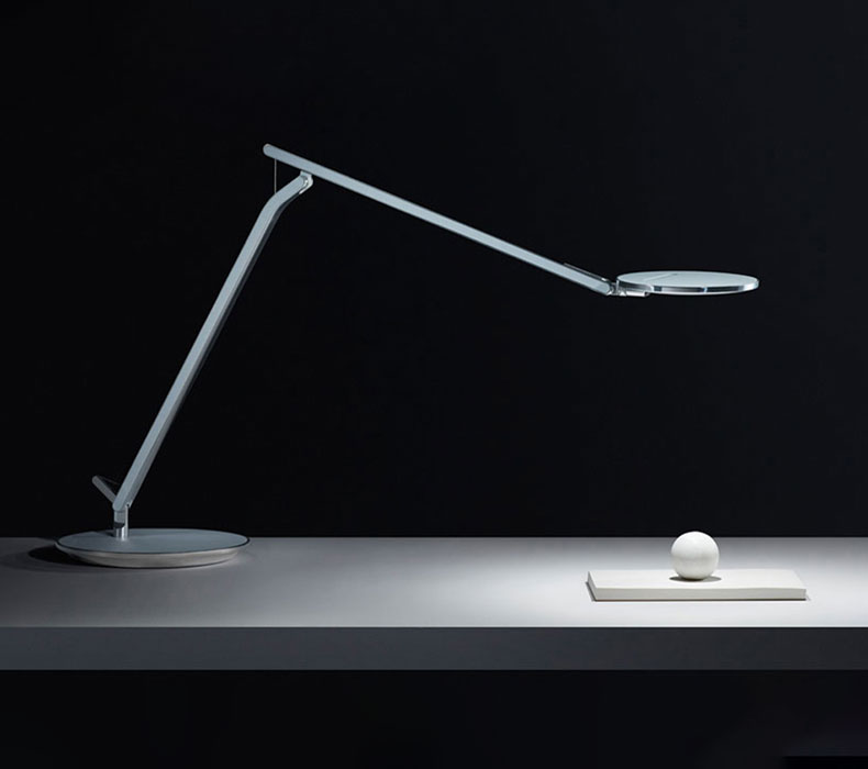 Energy efficient light casts only one shadow on work surface