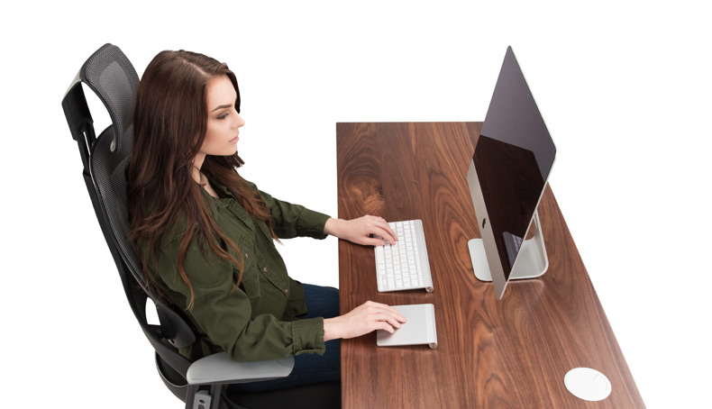 60" x 30" Walnut Solid Wood