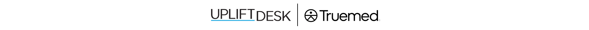 UPLIFT Desk and Truemed logos