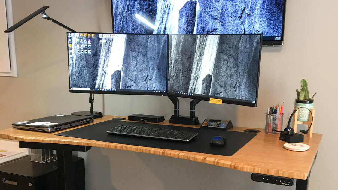 Black Laminate V2 Standing Desk