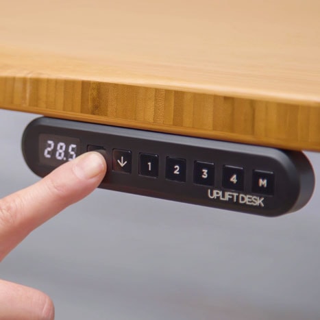 Advanced Comfort Flush Keypad by UPLIFT Desk