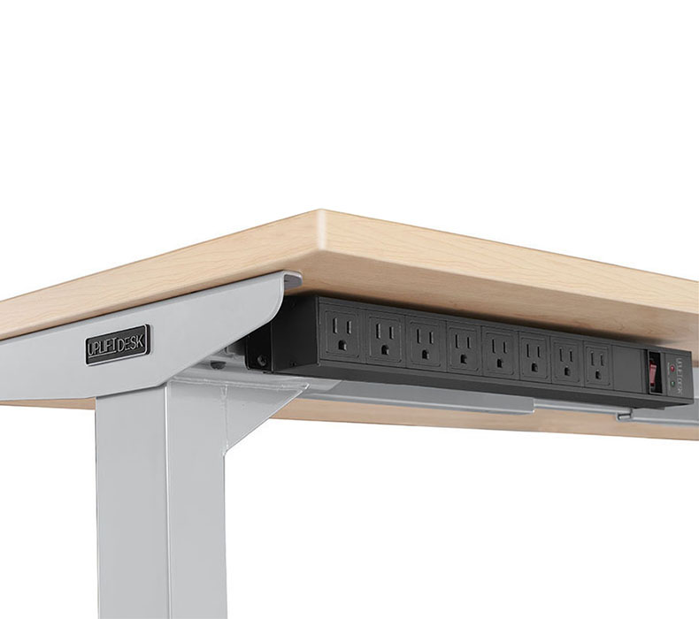 8 Outlet Mountable Surge Protector By Uplift Desk