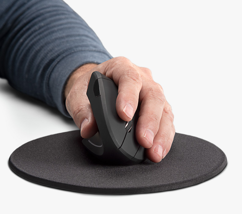 Wave Vertical Ergonomic Mouse (Right/Left, Wireless)