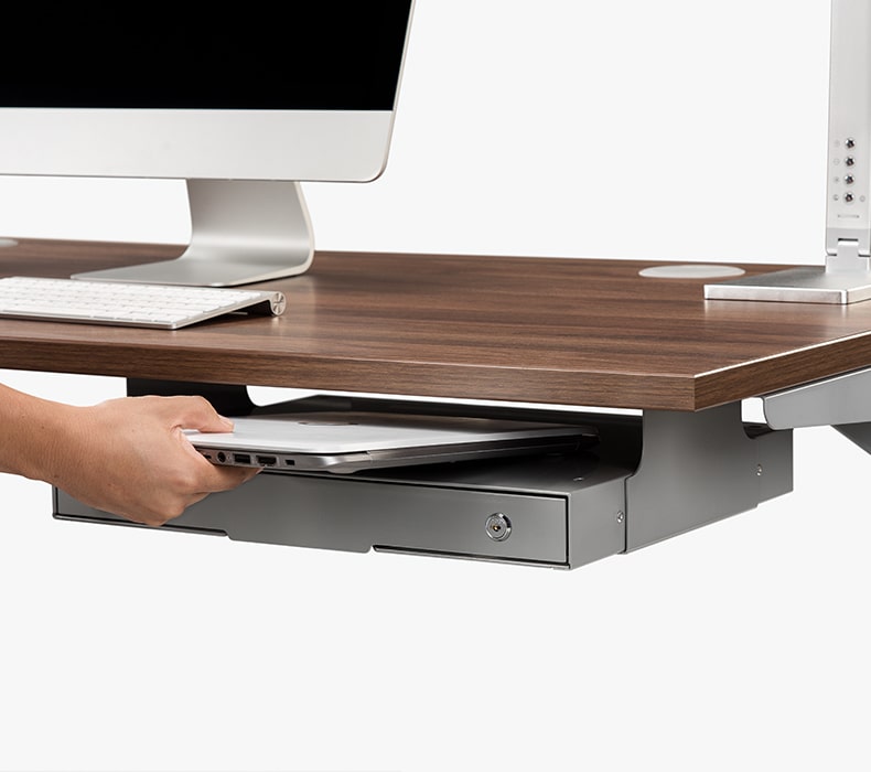 Slim Under Desk Storage Drawer UPLIFT Desk