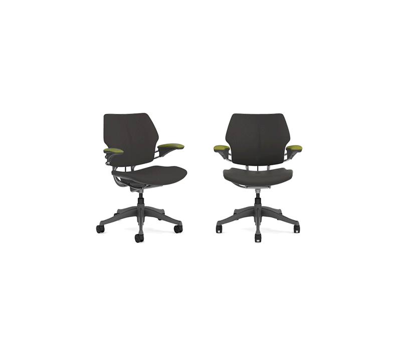 Humanscale Freedom Headrest Task Chair Genuine Leather & Reviews